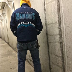 Rare Vintage Logoathletic Seattle Mariners Nylon